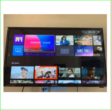 Smart TV LED SAMYON kết nối WIFI 32 INCH