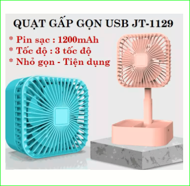 Máy quạt mini sạc pin mini fan JY-1129