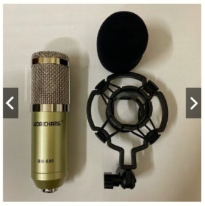 combo míc hát livestream thu âm karaoke online micro BM900 sound card v8 có bluetooth chỉnh giọng