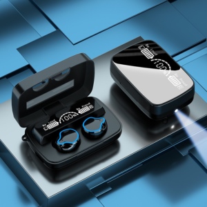 Tai nghe Bluetooth M9 TWS 5.0 - Thiết kế gọn nhẹ - Nhiều tính năng cải tiến mới - Kiểu dáng thời trang - Có quà tặng