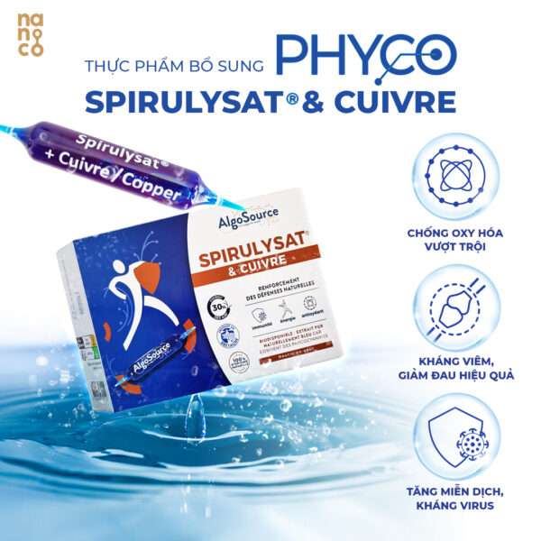 Phyco Spirulysat® & Cuivre